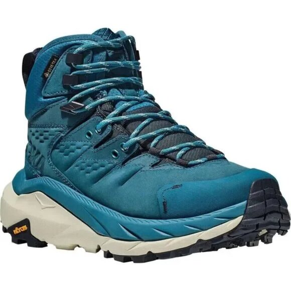 Hoka Shoes - NEW Hoka Kaha 2 GTX Goretex Waterproof Leather Trail Hiking Boots Size 7